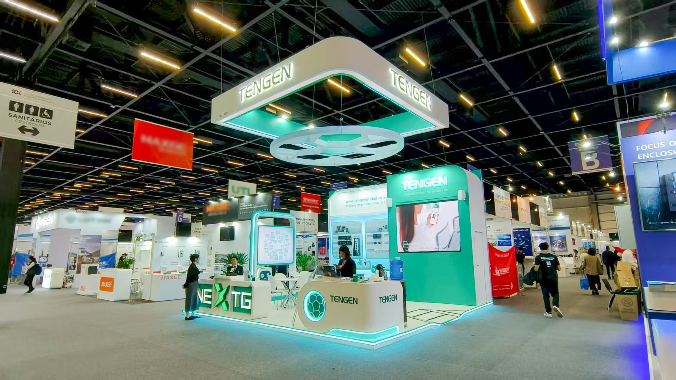 闪耀拉美丨开云在线平台亮相FIEE巴西国际电力展